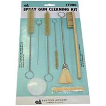 S&G TOOL AID CORPORATION S & G Tool Aid 17280 Spray Gun Cleaning Kit TA17280